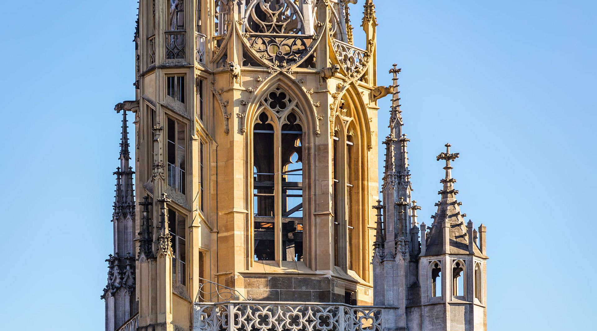 Die gotische Frauenkirche mit ihrem wundervollen Maßwerk