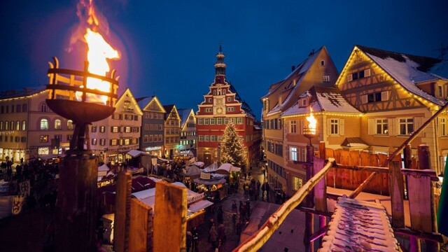 Traumhafte Kulisse des Esslinger Mittelaltermarktes & Weihnachtsmarktes