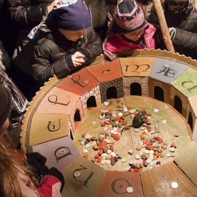 Mäuseroulette - Attraktion für Kinder auf dem Esslinger Mittelaltermarkt und Weihnachtsmarkt